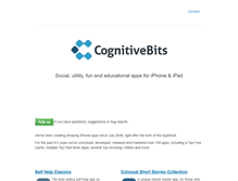 Tablet Screenshot of cognitivebits.com